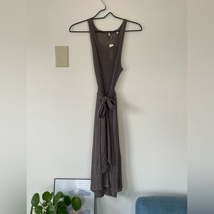 Grey shimmery dress